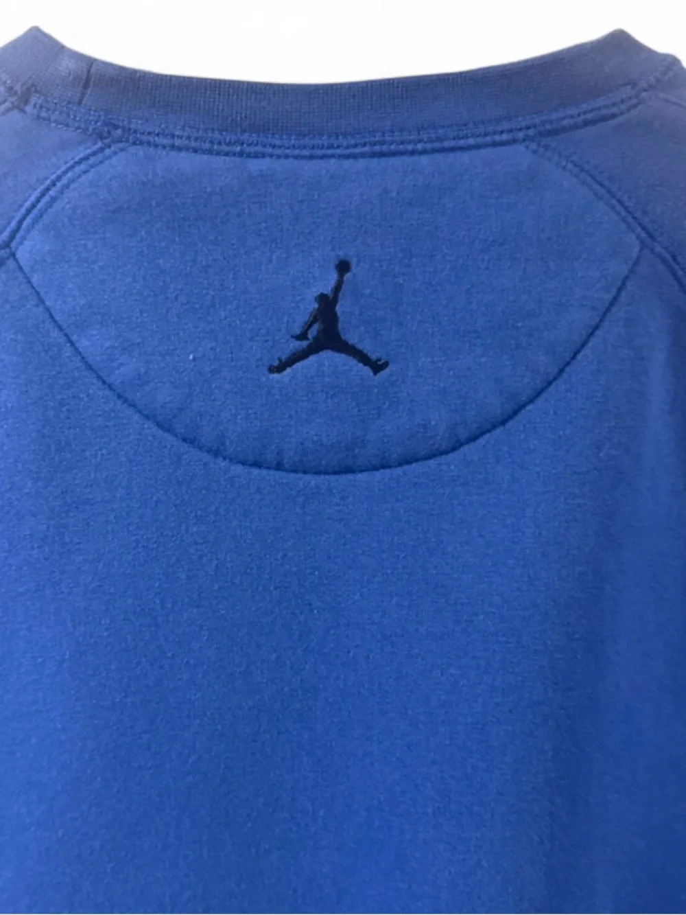 Air Jordan Royal Blue Crewneck Logo Graphic Sweatshirt Size Men’s Small